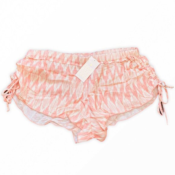 Eberjey Other - Eberjey Women’s Size S/M Carmelita Morgan Lounge Sleep Shorts Mamey White Pink